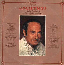 Henry Mancini And His Orchestra - Mancini Concert (LP) (G+) - £2.22 GBP
