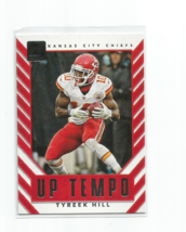 Tyreek Hill (Kansas City Chiefs) 2017 Panini Donruss Up Tempo Insert Card #2 - £3.94 GBP