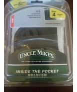 UNCLE MIKE&#39;S Inside the Pocket Holster-Size 4 (Sub-Compact Autos 9 &amp; 40)... - $30.57