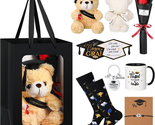 2024 Graduation Gifts Sets 9 Pcs Include Graduation Plush Bear with Blac... - $45.38