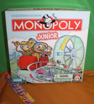 Monopoly Junior Parker Bros Hasbro Board Game - £23.73 GBP
