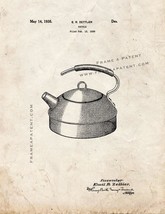 Kettle Patent Print - Old Look - $7.95+