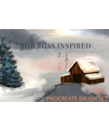 Bob Ross Inspired Procreate Brushes - $17.00