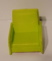 Vintage MPC Dollhouse Furniture Lime Green Chair MCM 1960s READ - £7.10 GBP