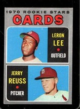 1970 Topps #96 Leron LEE/JERRY Reuss Vg+ (Rc) Cardinals *X70263 - £2.69 GBP