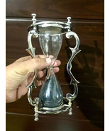 Sand Timer Hourglass Brass Nautical Maritime Hour Glass Vintage Sand Clo... - $59.63