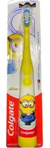 Colgate Kids Battery Toothbrush, Minions Toothbrush, 1 Pack - Yellow Design - £3.85 GBP