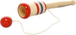 Way Back Toys Wooden Ball Catch Game of Steady Hands and Skill Novelty Family Fu - £13.18 GBP