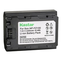 Kastar Battery 1 Pack for Sony NP-FZ100 BC-QZ1 and Sony Alpha 9, Alpha A9, Alpha - $42.99