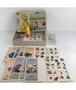 Sesame Street Letter Number Light &amp; Learn Matching Game Big Bird Vintage... - $54.09 CAD