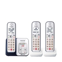Link2Cell Cordless Phone Handset DECT 6.0 Triple-Line Base Station - $157.49