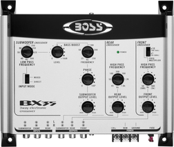 BX35 Electronic Car Crossover - 3 Way, Pre-Amp, Fine Tune Yo - $104.75