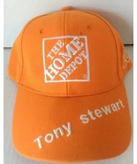 Tony Stewart #20 The Home Depot Nascar Hat Adjustable Orange Cap  - £7.68 GBP