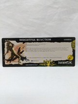 Dungeons And Dragons Insightful Reaction Campaign Card Xen&#39;Drik Expediti... - £6.27 GBP