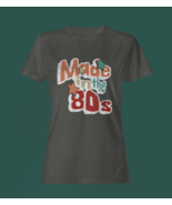 Retro Women&#39;s T-shirt, 80s Design, high-waisted t-shirt, premium Vintage... - £20.26 GBP+