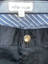 Peter Millar Men&#39;s  Black Pants Jeans Cotton Size 38 - £65.16 GBP