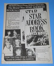 Tiger Beat Star Magazine Photo Clipping Vintage 1979 Star Address Book - £11.78 GBP