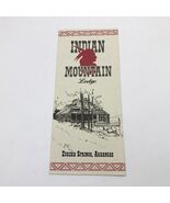 Indian Mountain Lodge Brochure Eureka Springs Arkansas 1990&#39;s - $127.10 MXN