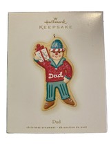 2007 Hallmark Keepsake Christmas Ornament Dad Gingerbread Cookie Father New - £8.87 GBP