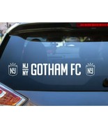 NJ NY Gotham FC Vinyl Decal Car Truck Window Sticker Futbol Women&#39;s Soccer - €15,31 EUR