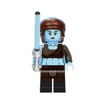 Star Wars The Clone Wars Jedi Aayla Secura Minifigure Bricks Toys - $3.49