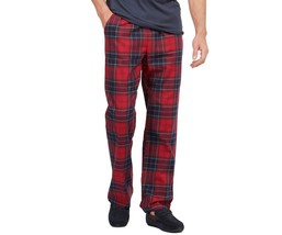 Barbour Men&#39;s Glenn Tartan Lounge Pants in Red Tartan-Large - £31.66 GBP