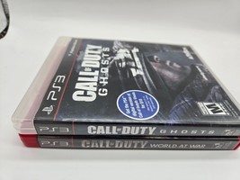 Sony PS3 Call of Duty World at War and Ghosts games - £7.73 GBP