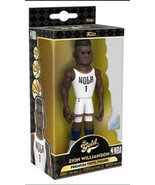 Zion Williamson (New Orleans Pelicans) (Home Uniform) Funko Gold 5&quot; NBA - £9.97 GBP