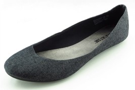 Lower East Side Size 8.5 M Gray Round Toe Flats Fabric Women - £15.53 GBP