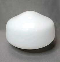 Globe Lamp Shade Vintage School House Ceiling Light Fixture White Glass ... - $21.78