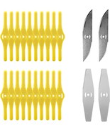 Electric Weed Wacker 24-Pack Blade Accessories, Cordless Weed Wacker, Bu... - $31.96
