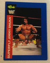 Jimmy Superfly Snuka WWF WWE Trading Card 1991 #95 - £1.58 GBP