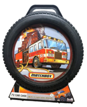 Matchbox 72 Car Case Firetruck 2012 Mattel - $310.22 MXN