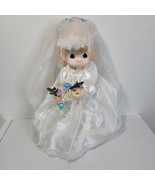 Precious Moments Jessi Bride Doll With Stand 1985 Samuel J Butcher Appla... - £19.03 GBP