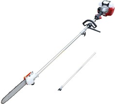 Pole Saw, Powerful Gas Pole Chainsaw 42.7Cc 2-Cycle Cordless Extension Pole Saw - £187.60 GBP