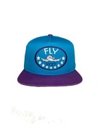 Fly Society Snapback Cap / Color: Turquoise/Purple - $15.00