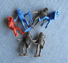 Lot of Vintage MPC and Others Plastic Spacemen  Figures - £14.86 GBP