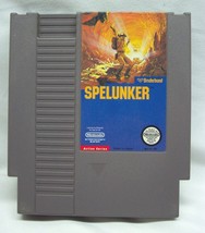 Vintage 1987 SPELUNKER NES VIDEO GAME CART AUTHENTIC ORIGINAL TESTED - $19.80