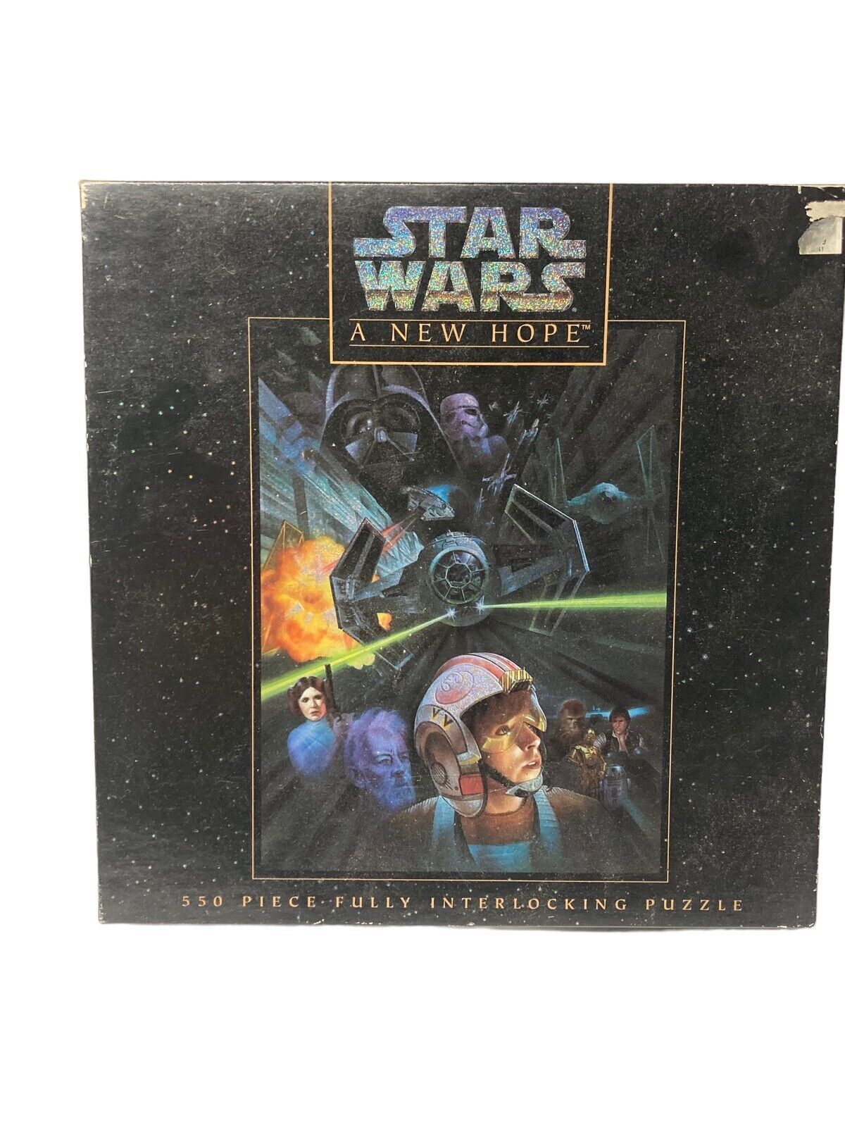 Star Wars A New Hope 550 Piece Jigsaw Puzzle 1995 Milton Bradley New Sealed - $23.36