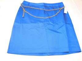 Nue Options Women&#39;s Ladies Knee Length Skirt 420 Royal Blue Size Variati... - £22.48 GBP
