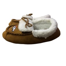 Nfl Foco Moccasin Slippers Youth Xl New Denver Broncos Tan - £15.82 GBP