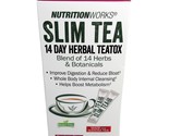 NutritionWorks 14 Day Herbal Teatox Slim Tea Detox 14 Stick Packs Raspberry - £19.71 GBP