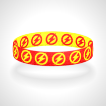 Reversible Flash Bracelet Wristband Superhero Cosplay Bracelet - £9.03 GBP