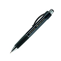 Faber-Castell Grip Plus 07 Ball Pen - Metallic Black  - £13.39 GBP