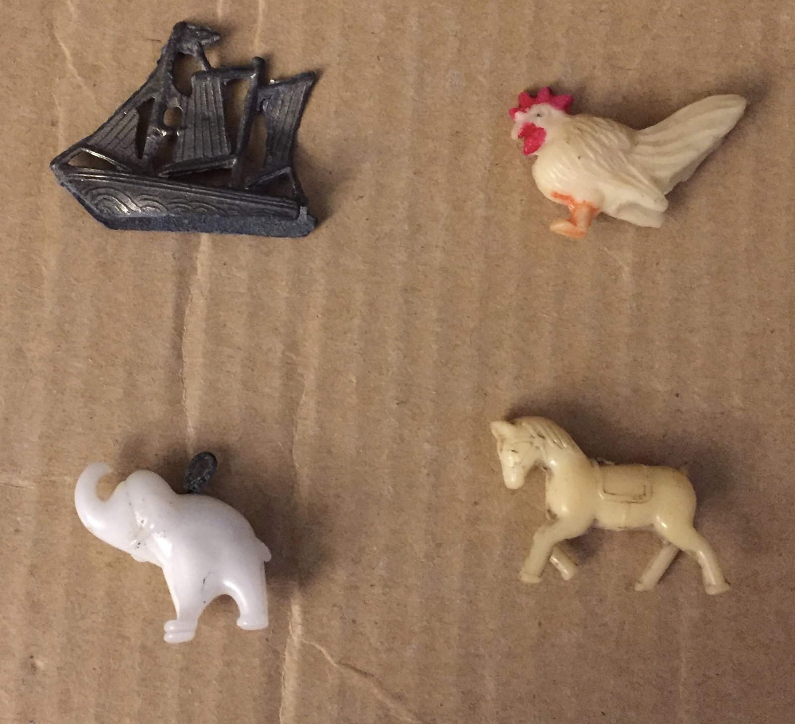 Vintage Mid Century 50s Small Miniature Cracker Jack Prize Charm Toys Ja... - $21.81