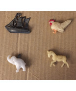 Vintage Mid Century 50s Small Miniature Cracker Jack Prize Charm Toys Ja... - $414.53 MXN