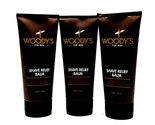 Woody&#39;s For Men Shave Relief Balm Smoothing Post Shave Balm 6 oz-3 Pack - £35.62 GBP