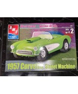 AMT ERTL 1957 Corvette Street Machine 1:25 Scale skill level - $468.13 MXN