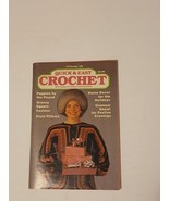 Quick &amp; Easy Crochet Magazine Fall Holiday 1986 Home Decor for the Holidays - $6.99
