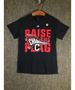 Majestic T Shirt American League Champions Baseball Short Sleeve Small S... - £13.61 GBP